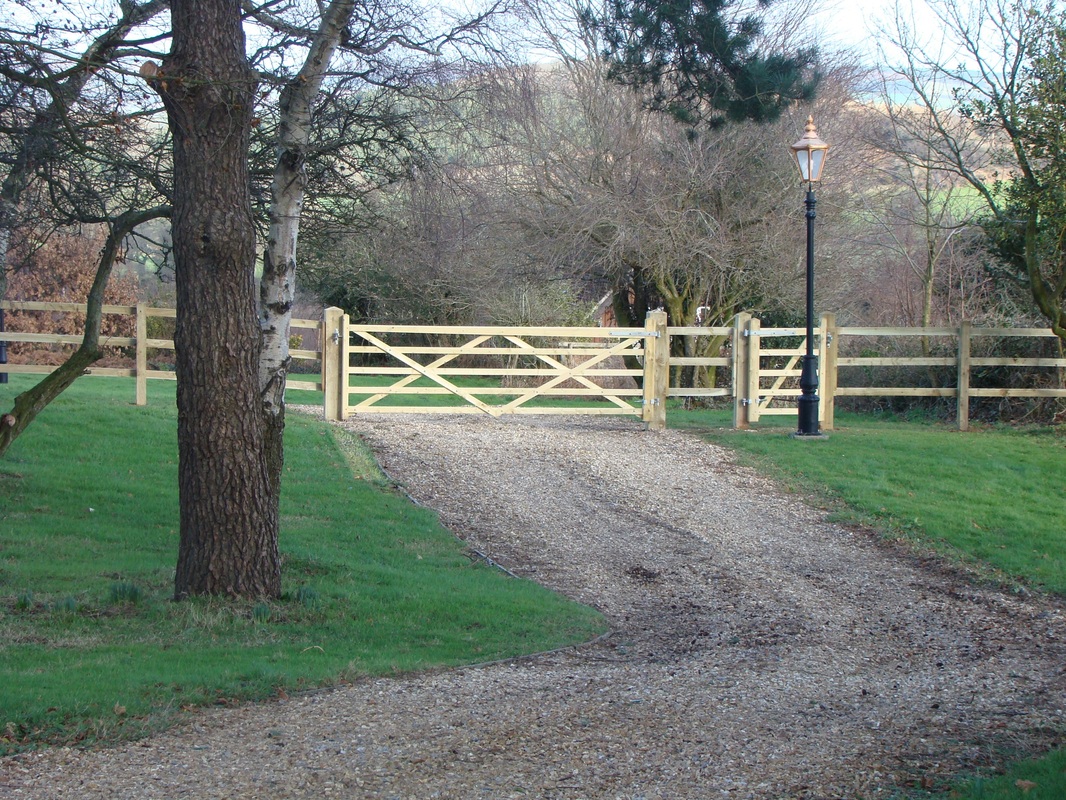 Post and Rail Fencing in Sidmouth