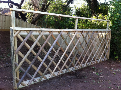 Feather Edge Fencing in Sidmouth